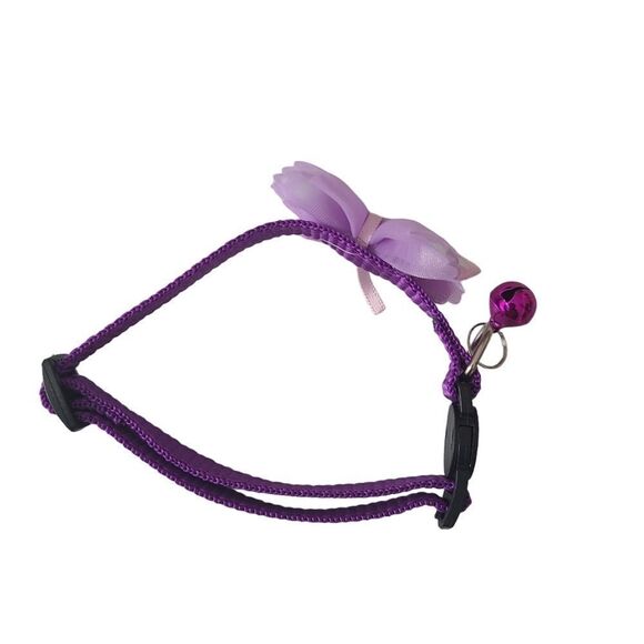Breakaway Collar with Bow and Bell One Size Fits All‎ Never Worn - Picture 3 of 7